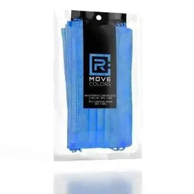 Rmove Triple-Layer Type Iir Face Mask (Blue), Pack Of 10 1