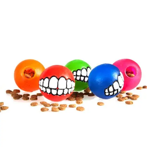Rogz Grinz Bouncy Dog Ball – Large Size 1