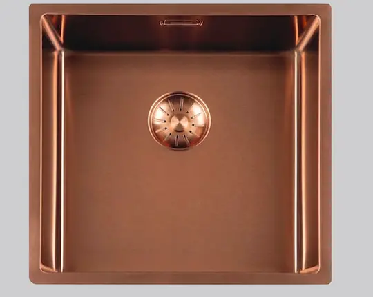 Roostr Rubix Outdoor Sink & Faucet – Copper-Finished Stainless Steel 1