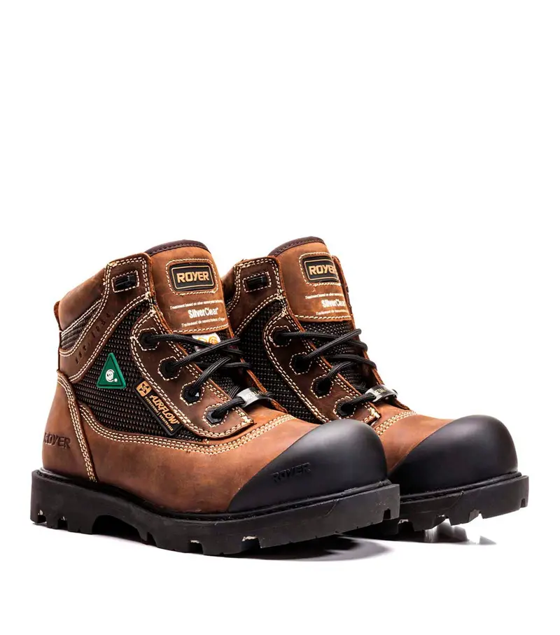 Royer 6-Inch Waterproof Leather Work Boots – Model 8420Flx 1