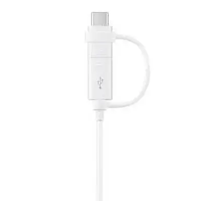 Samsung Ep-Dg930 Dual-Cable Bundle – Usb-C & Micro-Usb, White 1