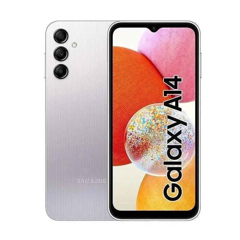 Samsung Galaxy A14 4G – Silver, 128Gb Storage, 4Gb Ram, Dual Sim Unlocked 1