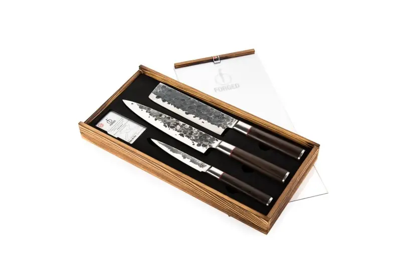 Sebra Forged 3-Piece Chef Knife Set – Professional Kitchen Essentials 1