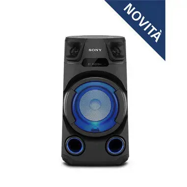 Sony Mhc-V13 All-In-One Speaker System – Bluetooth, Cd/Usb Playback, Jet Bass Booster, Rgb Lights (Cosmetic Damage) 1