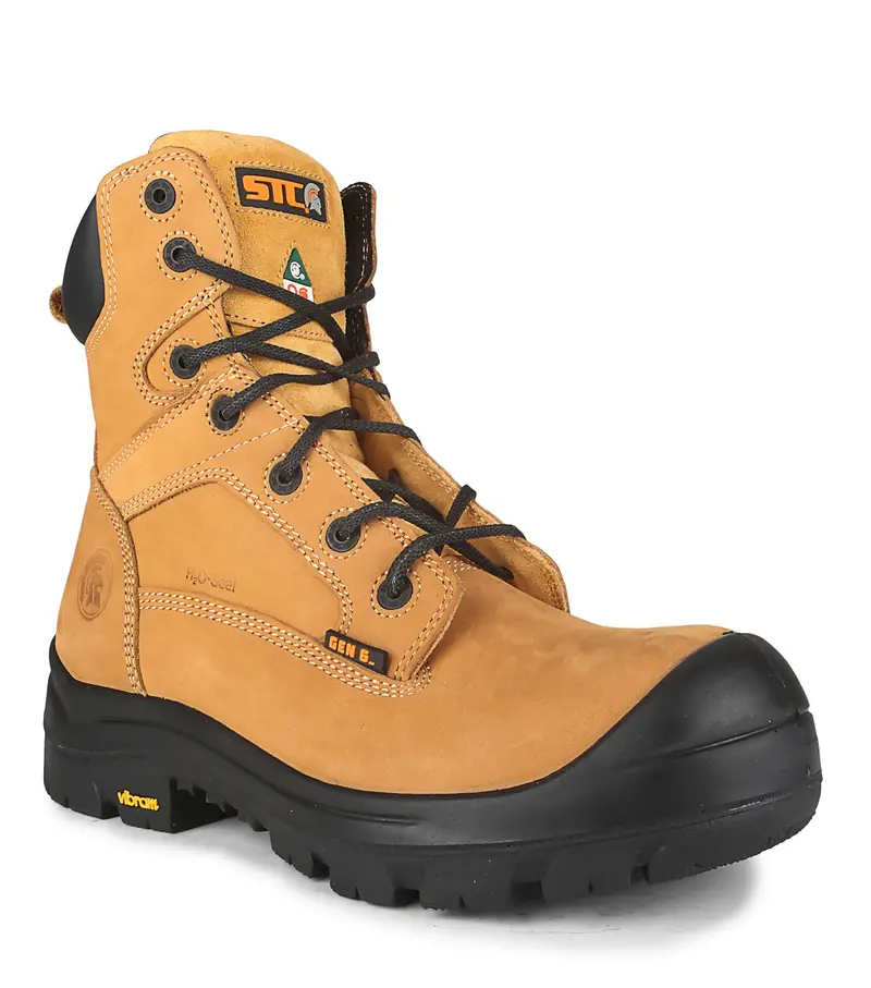 Stc Canuck 8-Inch Work Boots With Vibram Outsole 1