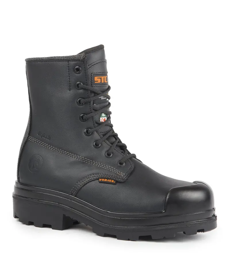 Stc Dawson Ice 8-Inch Winter Work Boots With Artic Grip Pro Sole 1
