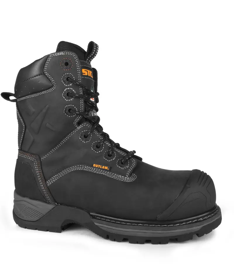 Stc Rebel 8-Inch Waterproof Membrane Work Boots 1