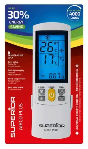 Superior Airco Plus Illuminated Universal Ac Remote Control 1