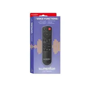 Superior Universal Bluetooth Tv Remote – Designed For Samsung Smart Tvs, Voice Command Ready (Suptbb002) 1