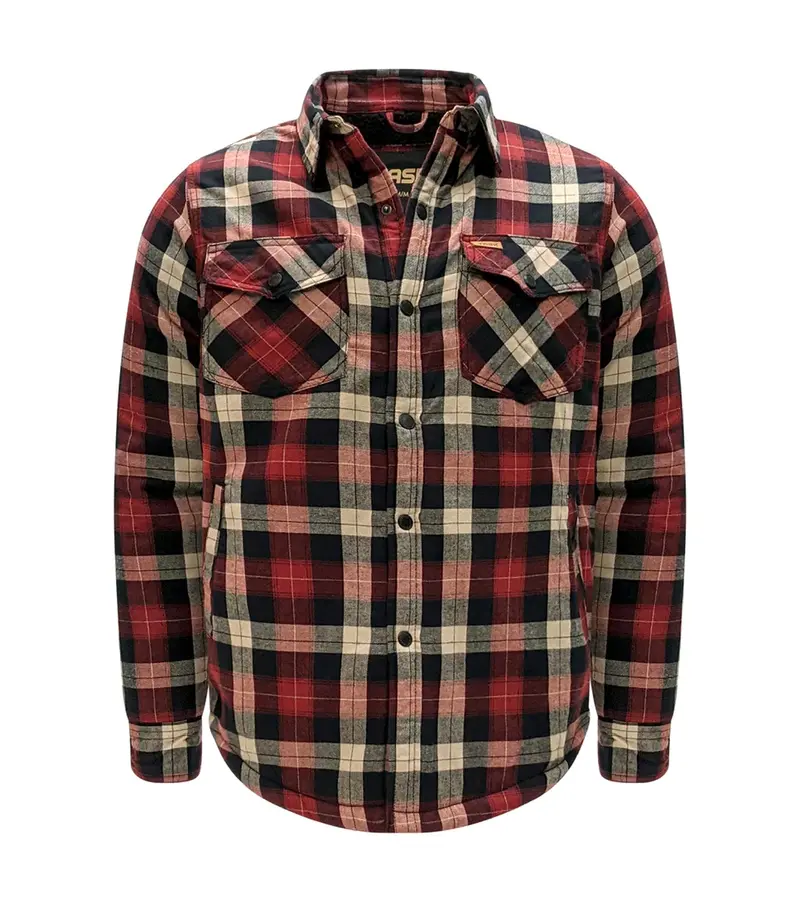 Task Men’S Sherpa-Lined Flannel Jacket 1