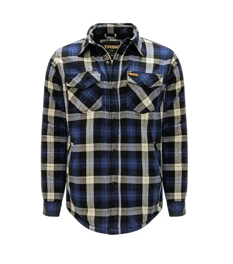 Task Men’S Sherpa-Lined Flannel Outerwear 1