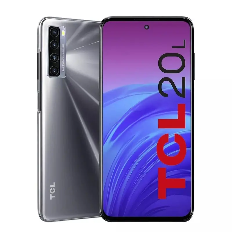 Tcl 20L Smartphone – 6.67-Inch Display, Mediatek T774H, 4Gb Ram + 128Gb Storage, Eclipse Black 1