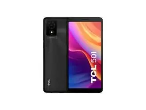 Tcl 501 – Entry-Level 6.0" Android Smartphone, 2Gb Ram + 64Gb Storage In Prime Black (Wind3 Carrier) 1