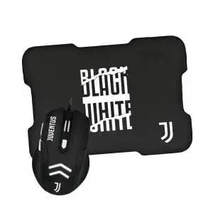 Techmade Gaming Combo – Usb Wired Mouse + Juventus-Themed Mouse Pad 1
