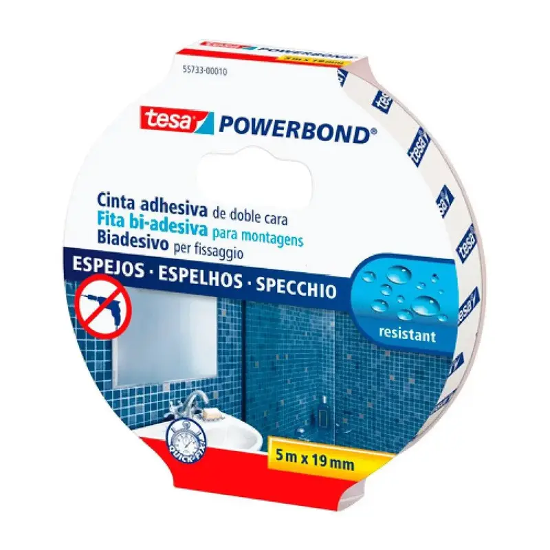 Tesa Double-Sided Adhesive Tape – 5 M × 19 Mm Width 1
