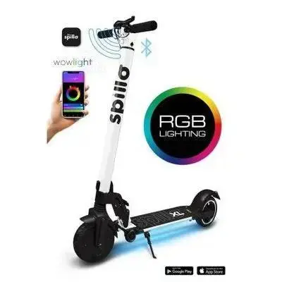 The One Spillo Xl Electric Scooter – 350W, White 1