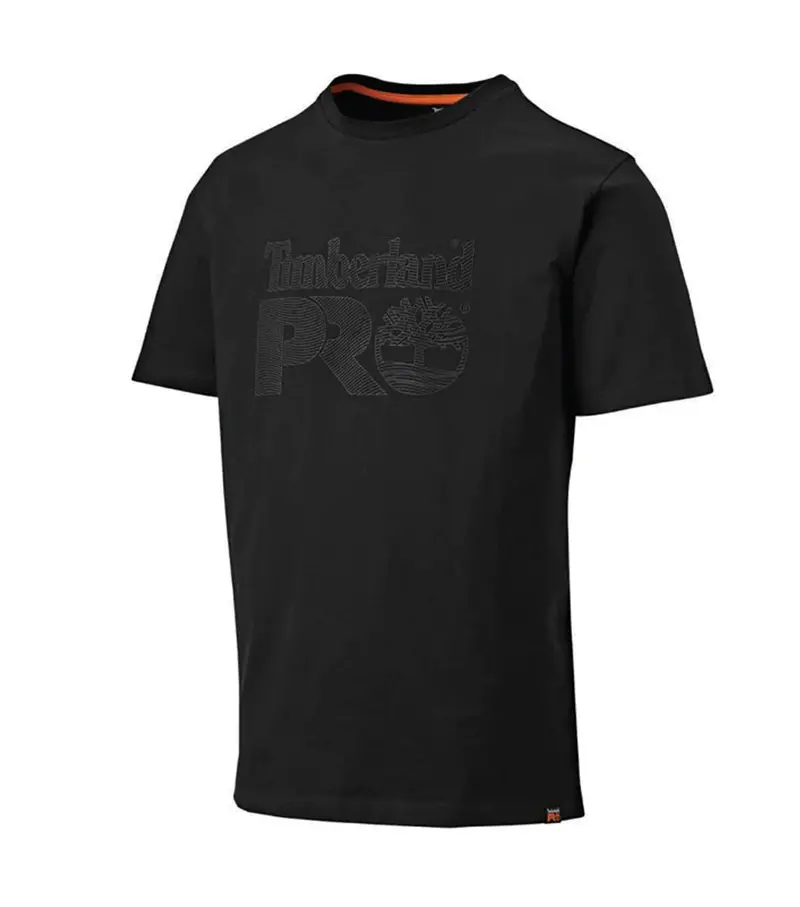 Timberland Logo Cotton Safety T-Shirt 1