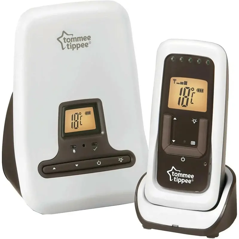 Tommee Tippee Close To Nature Digital Audio Baby Monitor – Clear Sound & Nightlight 1