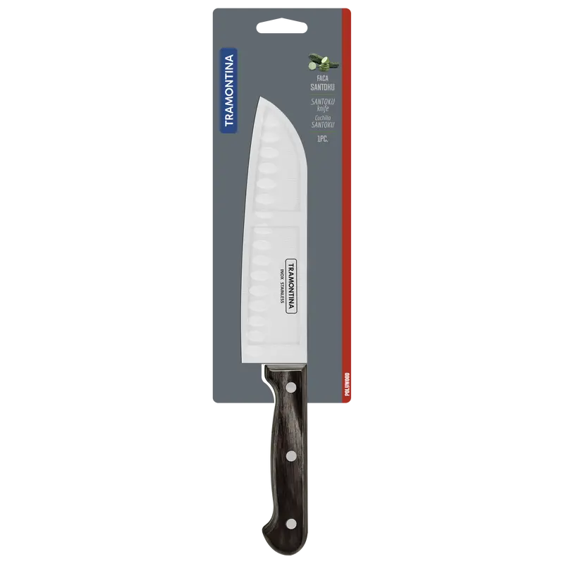 Tramontina Churrasco 17.6 Cm Santoku Chef’S Knife – Balanced Precision 1
