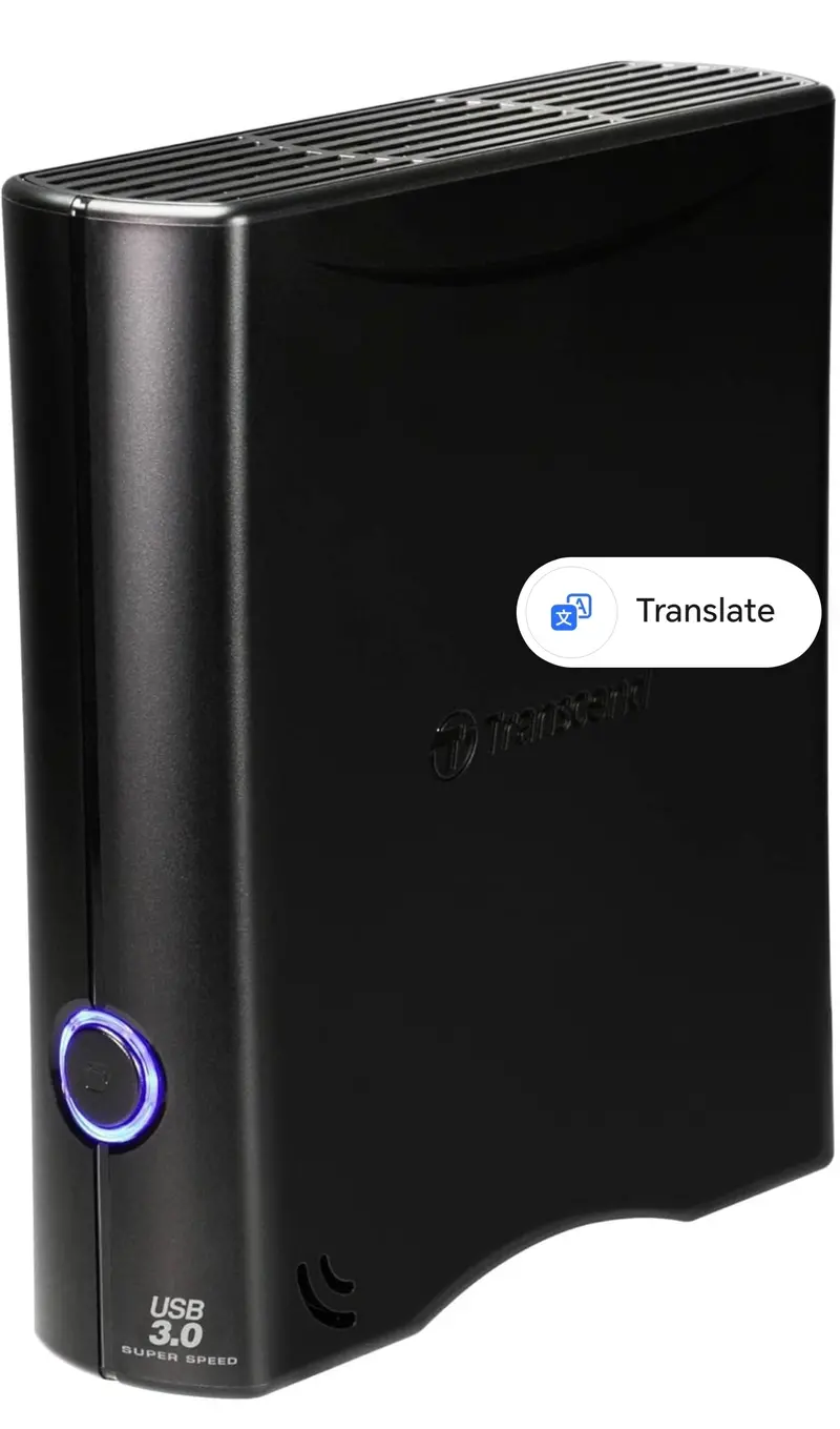 Transcend Storejet 35T3 – 4Tb External Hdd, Usb 3.1 Gen 1, Desktop Backup Drive 1