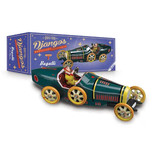 Vintage-Style Bugatti Type 35 Racer Model Kit 1