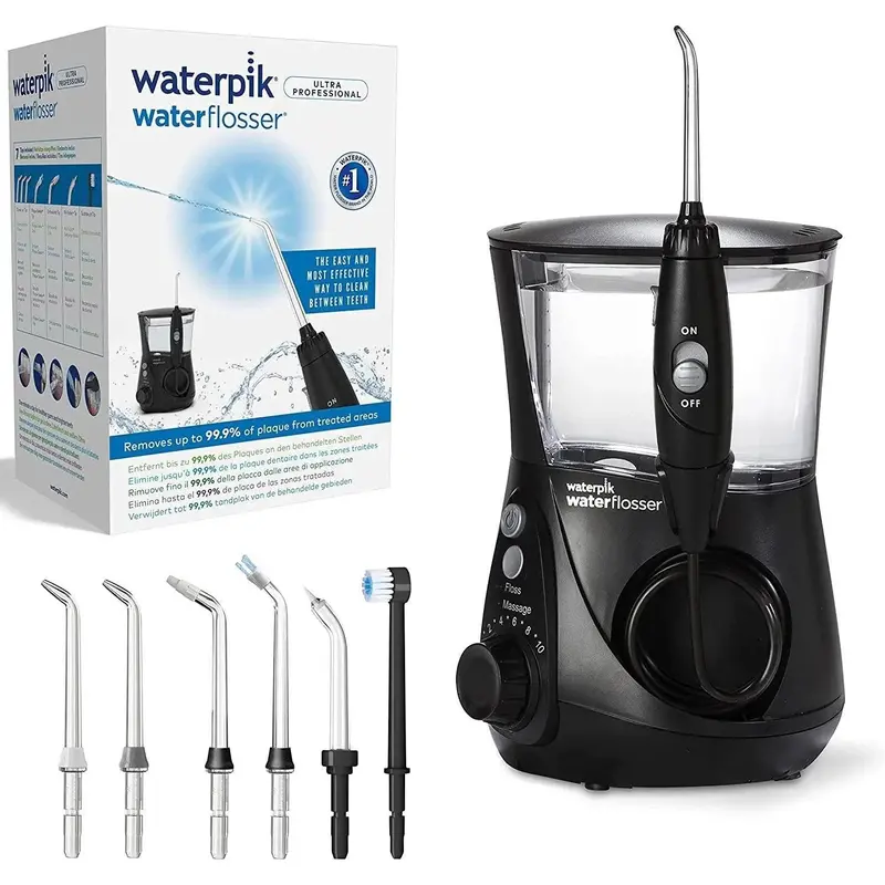 Waterpik Wp-662Eu Ultra Professional Cordless Water Flosser – Black 1