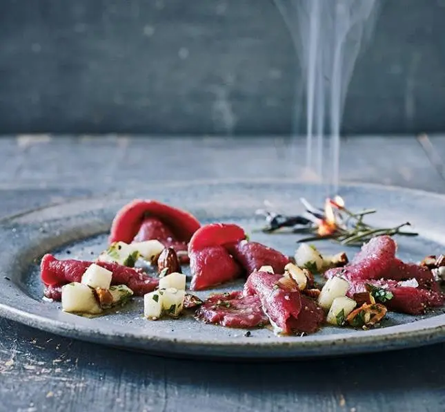 Wild Venison Carpaccio – Thinly Sliced Game Meat 1