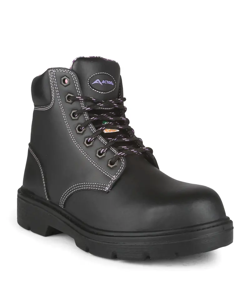 Women’S Prolady Leather Work Boots – Acton 1