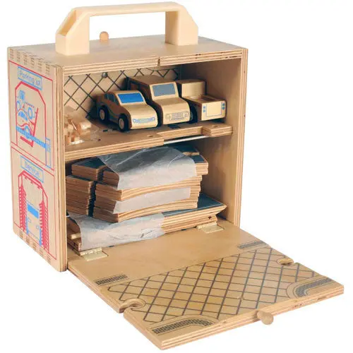 Wooden Car Collection Playset 1