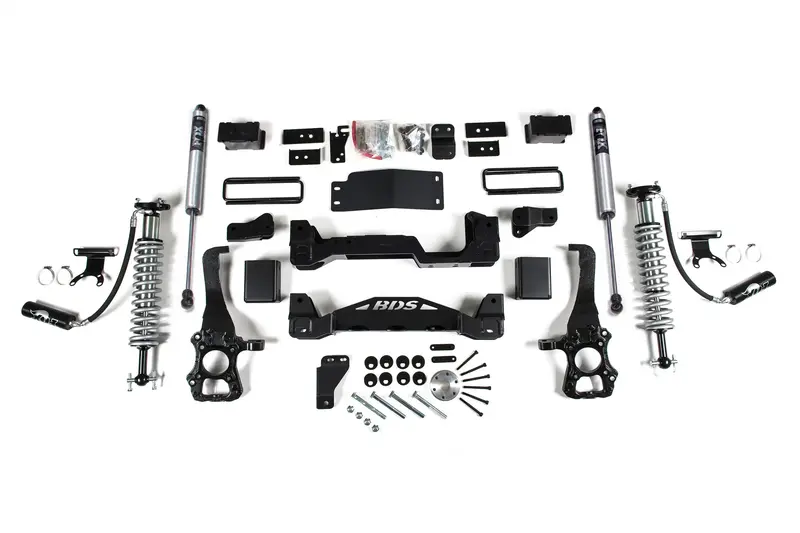 Bds 1533F Coilover Lift System – 4–2" Adjustable Front Lift For 2015–2020 Ford F-150 4Wd 1