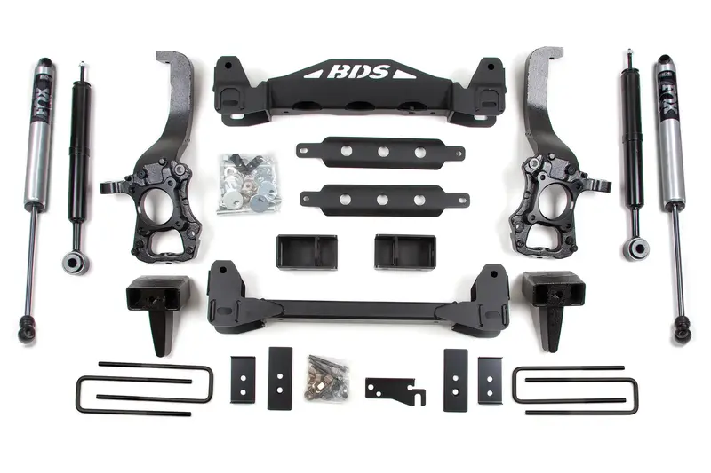 Bds 577Fs 6.5-Inch Lift Block Kit – Designed For 2009–2013 Ford F-150 2Wd 1