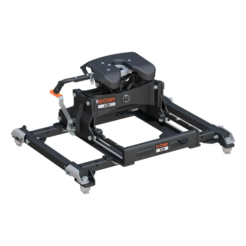 Curt A25 Sliding 5Th Wheel Hitch – 25,000 Lb Capacity For Ram 2500/3500 With Puck System 1