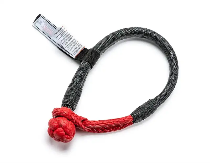 Factor 55 Plasma Rope Shackle – 3/8" Diameter, Gray, 43,500 Lb Mbs 1