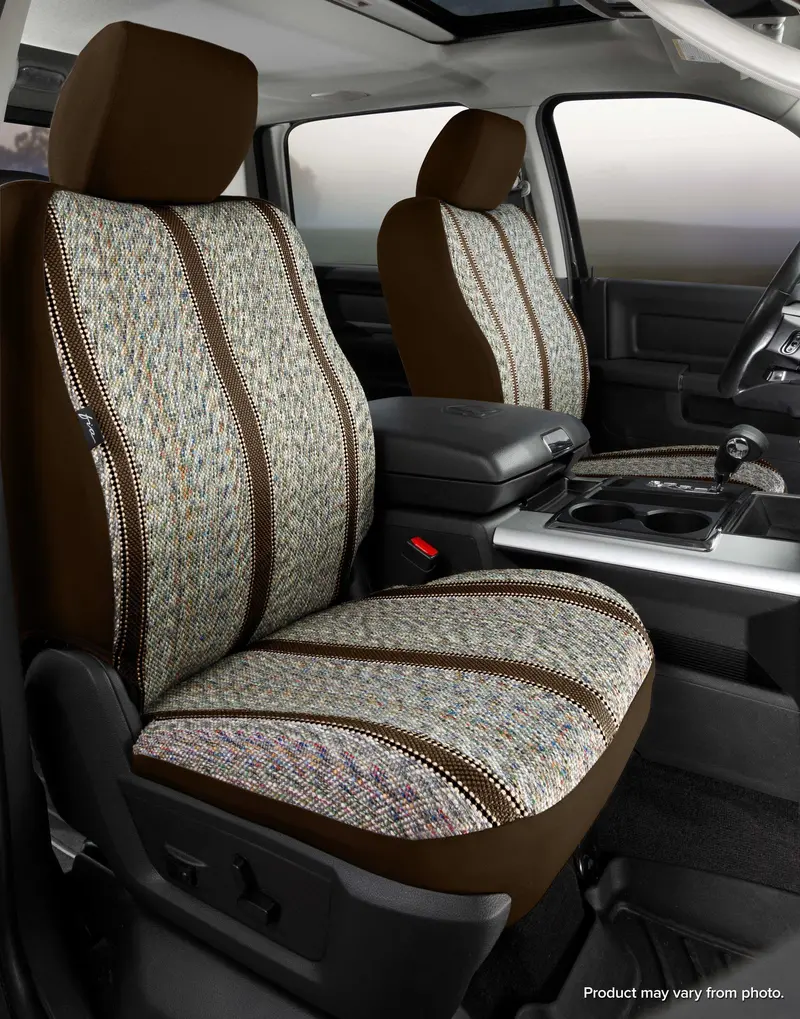Fia Tr49-53 Brown Saddleblanket Front Seat Covers – Wrangler-Specific, Custom Fit 1
