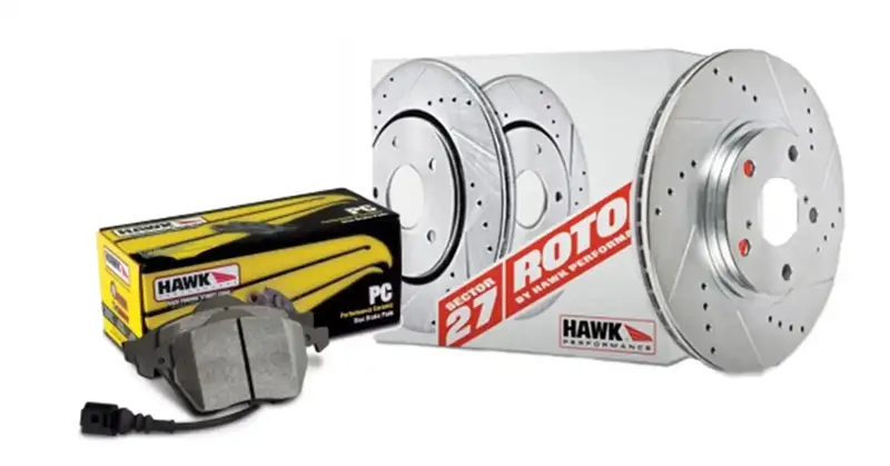 Hawk Performance Hk4857.534Z Sector 27 Brake Kits W/Pc Pads Front [Available While Supplies Last] 1