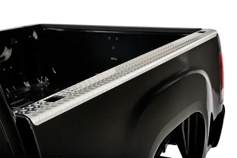 Ici Spbr57Tb Aluminum Truck Bed Rail Cap With Pre-Drilled Holes — Treadbrite Finish 1