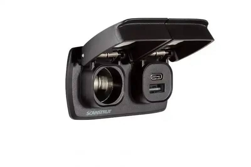 Scanstrut Sc-Multi-F2 Flip Pro Duo Usb Charging Outlet – Marine-Grade Dual-Port Power Solution 1